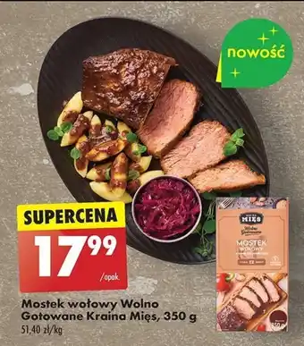 Biedronka Mostek wołowy Wolno Gotowane Kraina Mięs, 350 g oferta