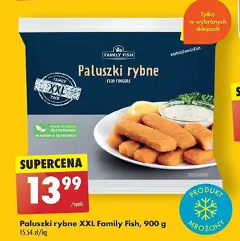 Biedronka Paluszki rybne XXL Family Fish, 900 g oferta