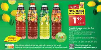 Biedronka Napój niegazowany Ice Tea Remsey, 1,5 l oferta