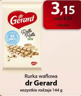 Eurocash Rurka waflowa dr Gerard 144 g oferta