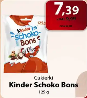 Eurocash Cukierki Kinder Schoko Bons 125 g oferta