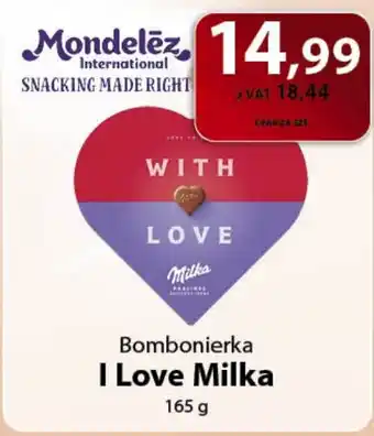 Eurocash Bombonierka I Love Milka 165 g oferta