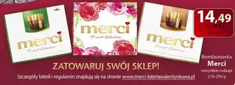 Eurocash Bombonierka Merci 210-250 g oferta