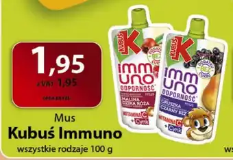 Eurocash Mus Kubuś Immuno 100 g oferta