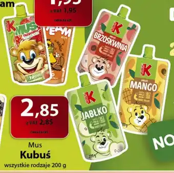 Eurocash Mus Kubuś 200 g oferta