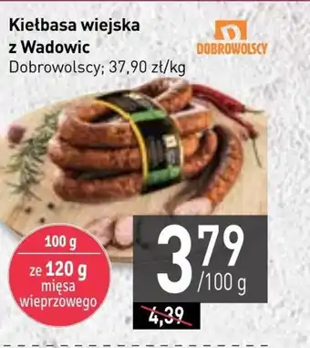 Stokrotka Kiełbasa wiejska dobrowolscy oferta