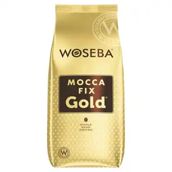 Carrefour Woseba mocca fix gold kawa palona ziarnista 1000 g oferta