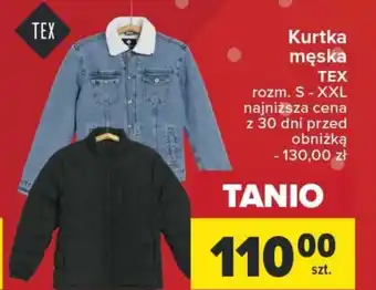 Carrefour Kurtka męska tex oferta