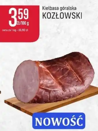 Społem Kiełbasa kozłowski oferta