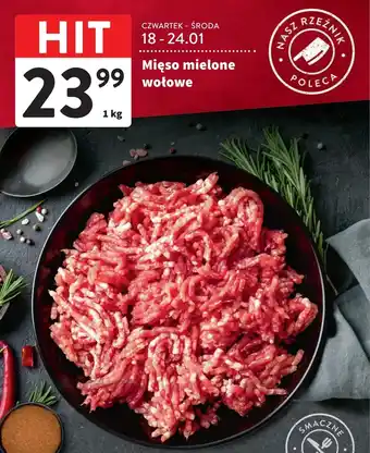 Intermarche Mięso mielone wołowe 1kg oferta