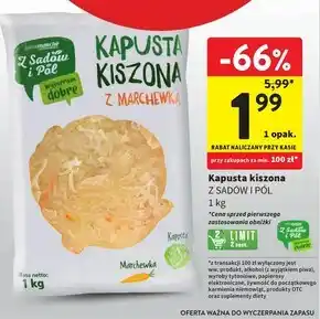 Intermarche Kapusta kiszona z sadów i pól oferta