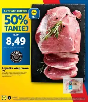 Lidl Łopatka wieprzowa oferta