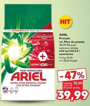 Kaufland Proszek do prania ariel oferta