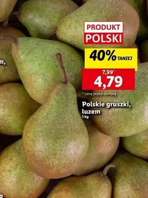 Lidl Gruszka oferta