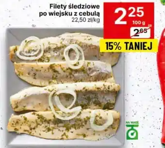 Delikatesy Centrum Filety śledziowe po wiejsku z cebulą 100 g oferta