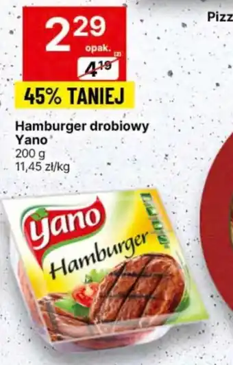 Delikatesy Centrum Hamburger drobiowy Yano 200 g oferta