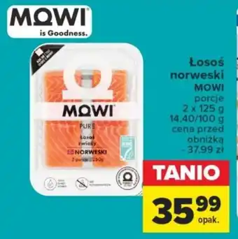 Carrefour Market Łosoś norweski MOWI oferta