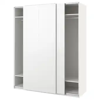 IKEA Pax / hasvik Szafa, biały/biały, 200x66x236 cm oferta