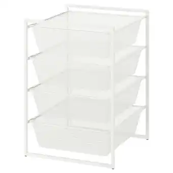 IKEA Jonaxel Regał, biały, 50x51x70 cm oferta