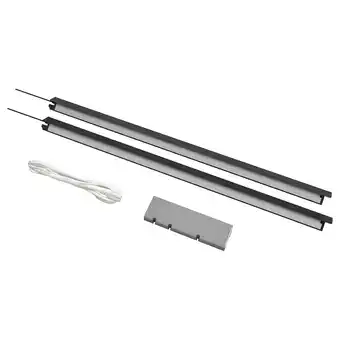 IKEA Översidan / trÅdfri Zestaw oświetl, ciemnoszary oferta