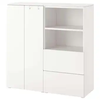 IKEA SmÅstad / platsa Regał, biały/biały, 120x42x123 cm oferta