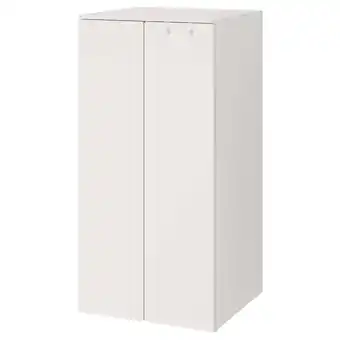 IKEA SmÅstad / platsa Szafa, biały/biały, 60x57x123 cm oferta