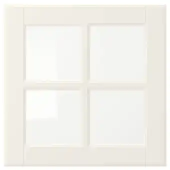 IKEA Bodbyn drzwi szklane, kremowy, 40x40 cm oferta