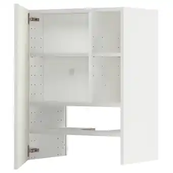 IKEA Metod szafka okapowa z półką/drzwiczkami, biały/vallstena biały, 60x80 cm oferta