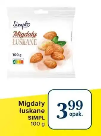 Migdały łuskane SIMPL 100 g