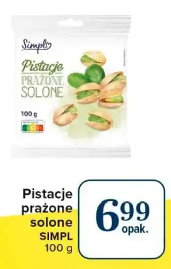 Carrefour Market Pistacje prażone solone SIMPL 100 g oferta