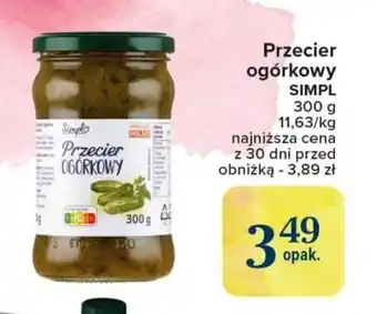 Carrefour Market Przecier ogórkowy SIMPL 300 g oferta