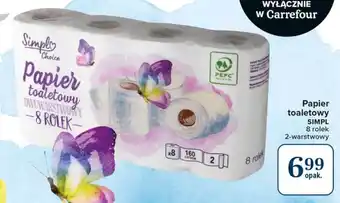 Carrefour Market Papier toaletowy SIMPL 8 rolek oferta