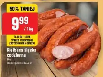 Polomarket Kiełbasa śląska codzienna 1 kg oferta
