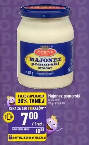 Polomarket Majonez pomorski 620 g oferta