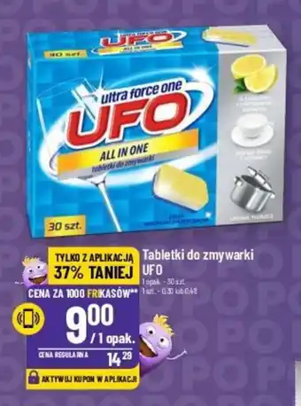 Polomarket Tabletki do zmywarki UFO 30 szt. oferta
