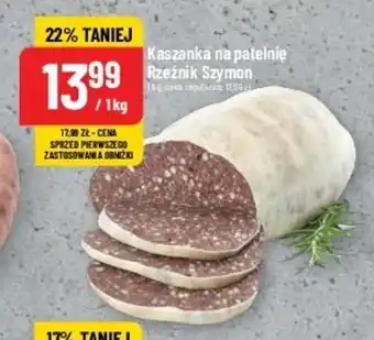 Polomarket Kaszanka na patelnię Rzeźnik Szymon 1 kg oferta