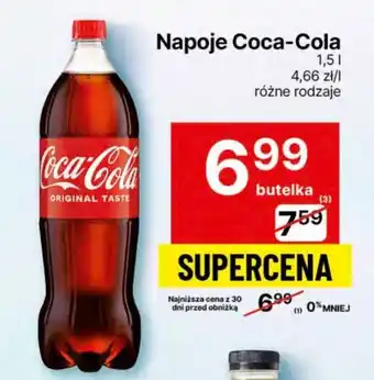 Delikatesy Centrum Napoje Coca-Cola 1,5 l oferta