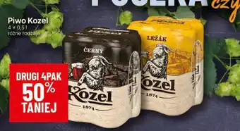 Delikatesy Centrum Piwo Kozel 4 × 0,5 l oferta