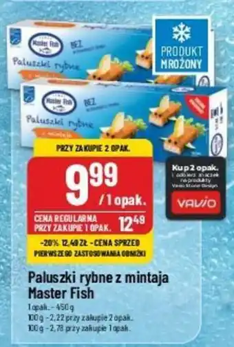 Polomarket Paluszki rybne z mintaja Master Fish 450 g oferta