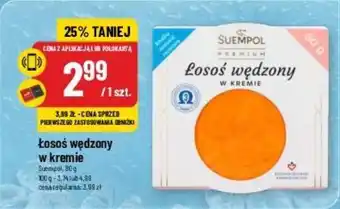 Polomarket Łosoś wędzony w kremie Suempol, 80 g oferta