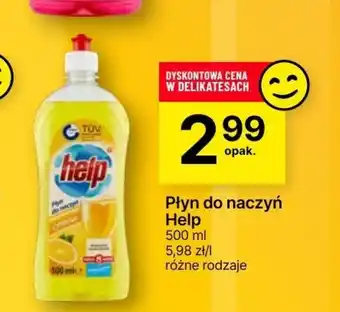 Delikatesy Centrum Płyn do naczyń help oferta