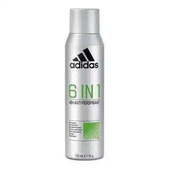 Blue Stop Adidas 6 in 1 antyperspirant w sprayu 150 ml oferta