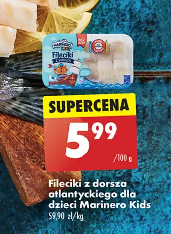 Biedronka Filet z dorsza marinero oferta