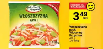 Delikatesy Centrum Włoszczyzna paski Wiosenny Przysmak 450 g oferta