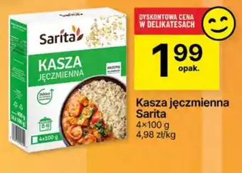 Delikatesy Centrum Kasza jęczmienna Sarita 4 x 100 g oferta