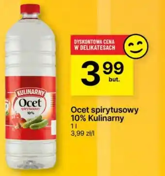 Delikatesy Centrum Ocet spirytusowy 10% Kulinarny 1 l oferta