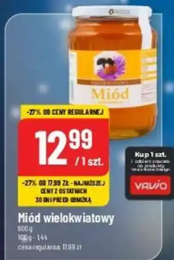Polomarket Miód wielokwiatowy 900g oferta
