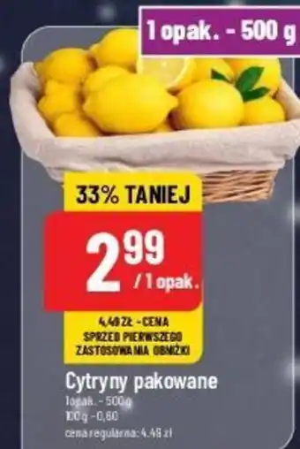 Polomarket Cytryny pakowane 500g oferta