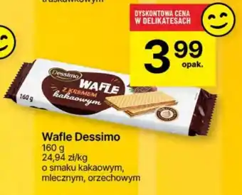 Delikatesy Centrum Wafle Dessimo 160 g oferta