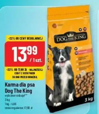 Polomarket Karma dla psa Dog The King 3kg oferta